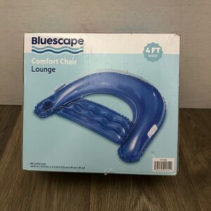 Bluescape Blue Inflatable Lounge Chair